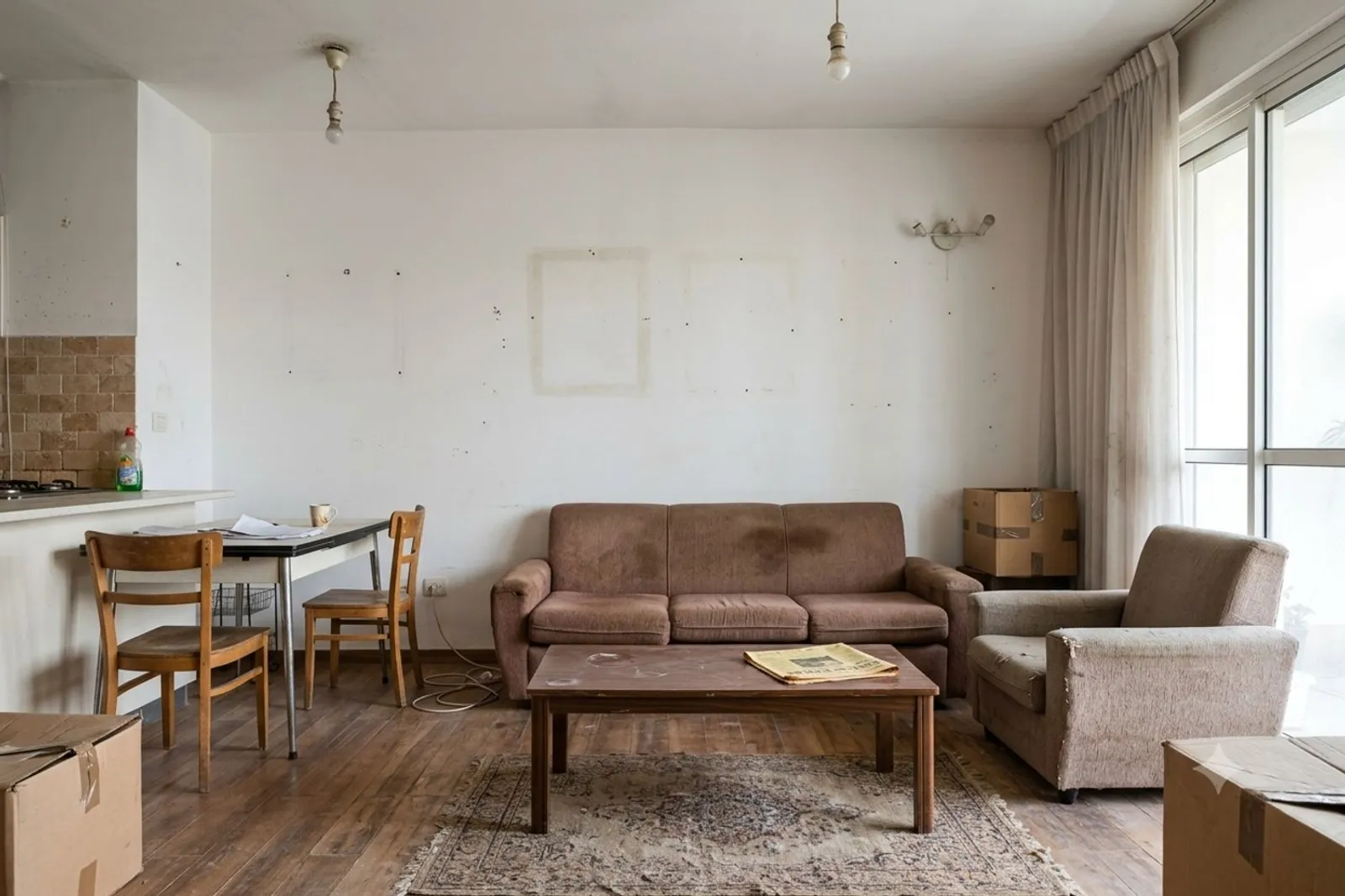 Mini Studio, Central Tel Aviv — Before
