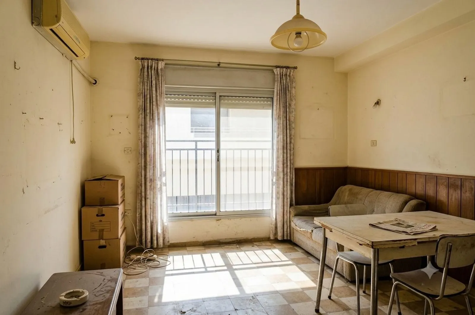 Split-Unit Conversion, Tel Aviv — Before